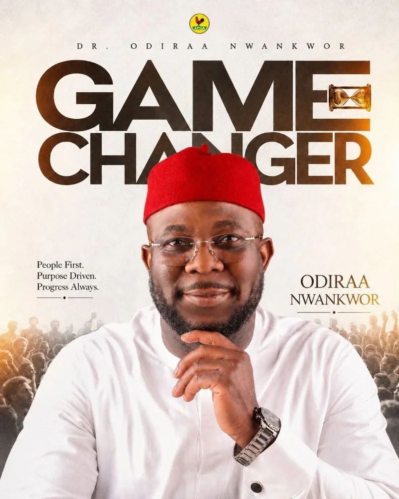 Campaign graphic: Dr. Odiraa Nwankwor — Game Changer